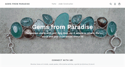 Desktop Screenshot of gemsfromparadise.com